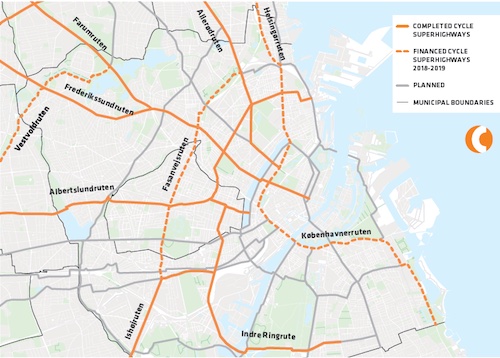 Copenhagen Cycle Highways