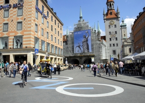 Campagne vélo à Munich