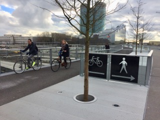 Utrecht - Passerelle vélo