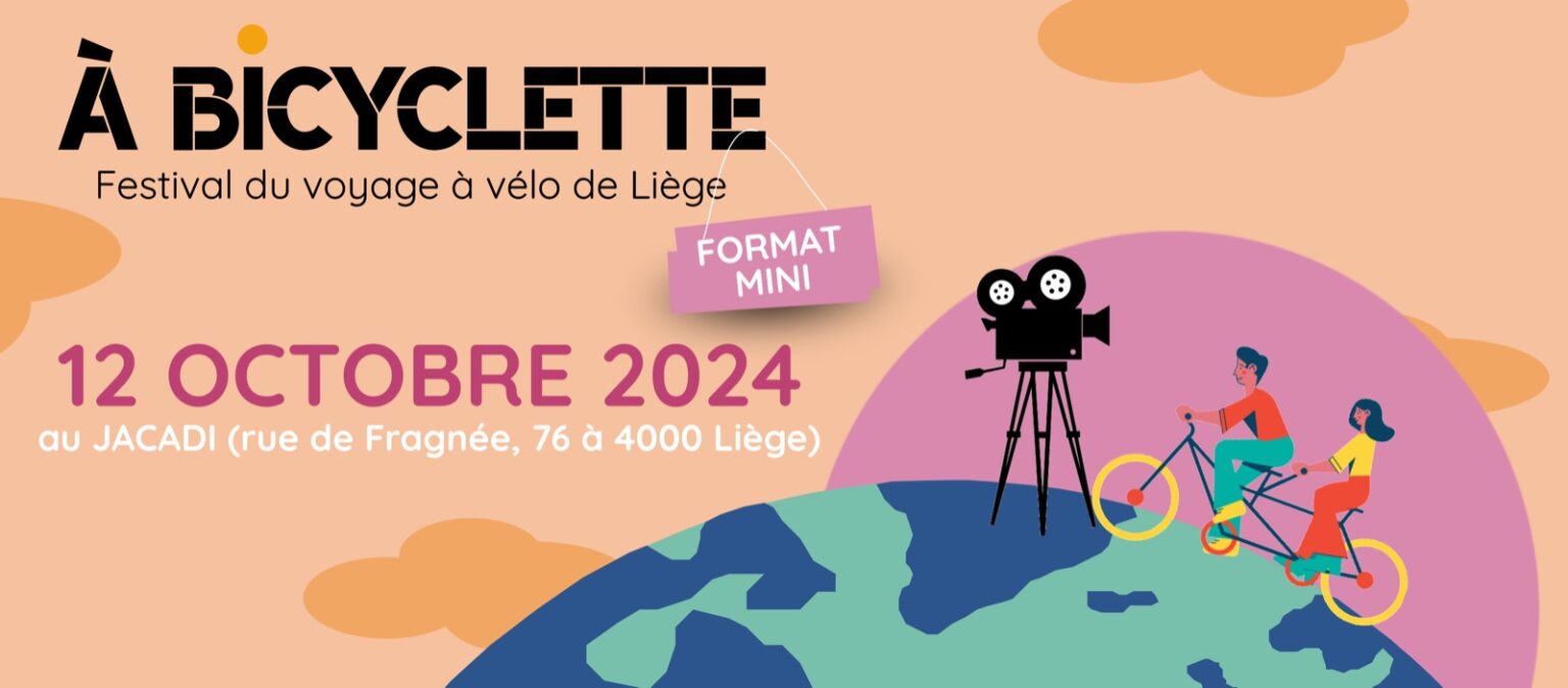 Banner Festival Voyage à Vélo Liège 2024