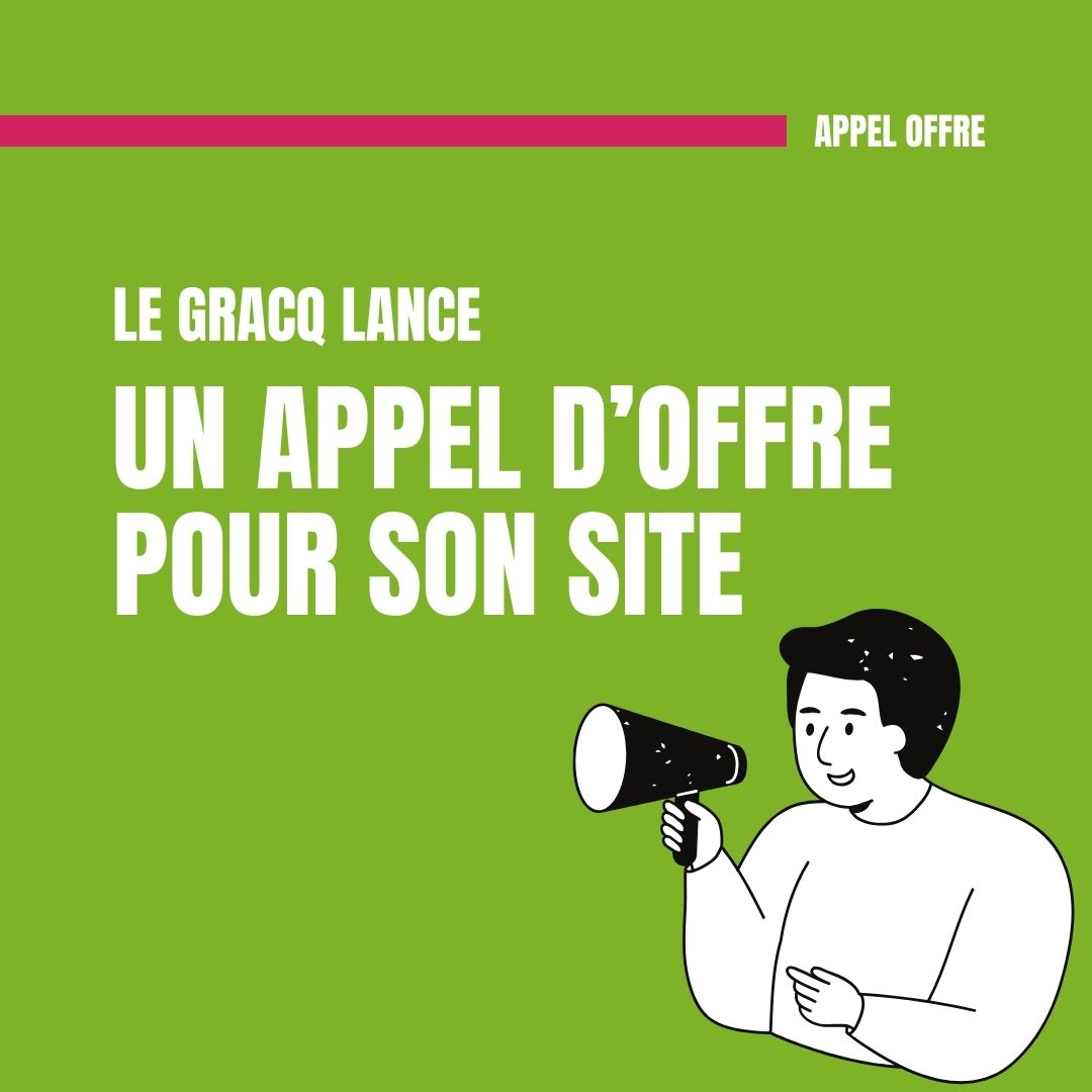 Le GRACQ lance un appel d'offre pour son site