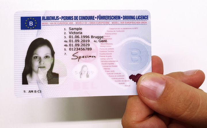 Permis de conduire belge (SPF)